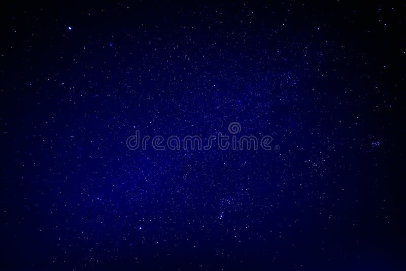 Natural Night Sky Stars Background Texture