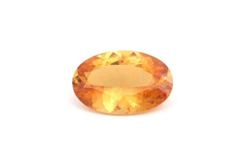 Natural Orange Sapphire gemstone