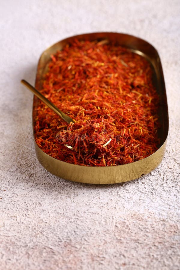 Orange spice saffron stock image. Image of safron, food 179044757