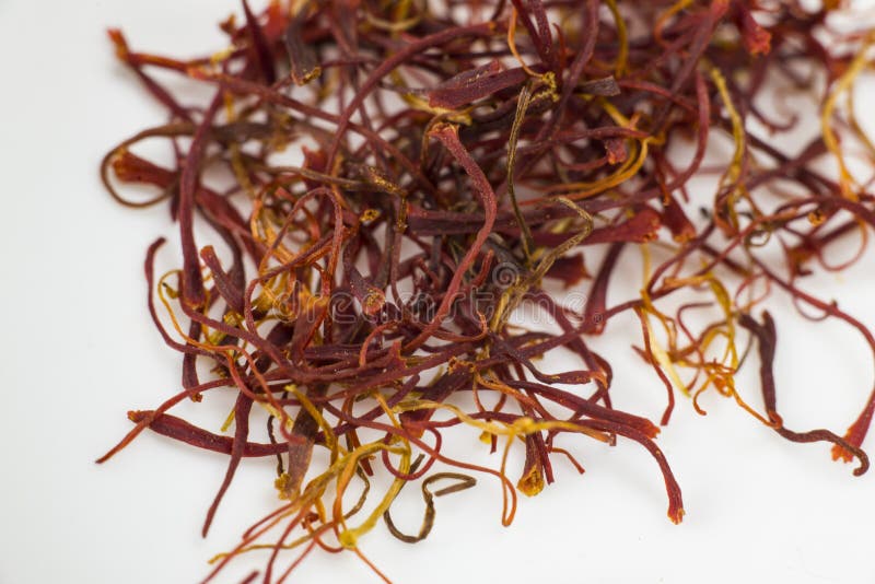 Natural Organic Saffron To Eat Stock Photo Image of closeup, saffron