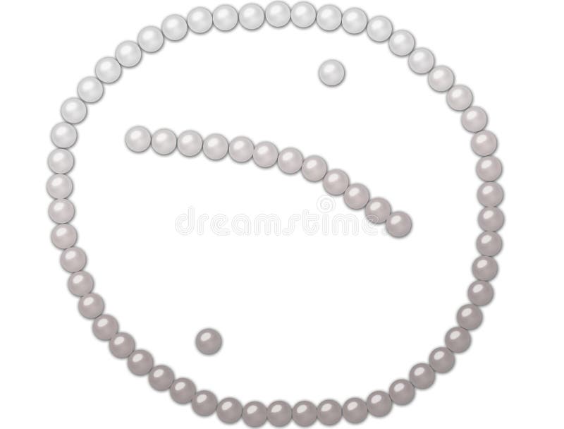 Natural pearl necklace