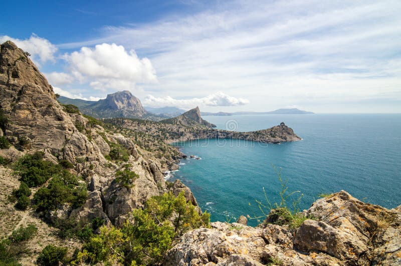 Natural Reserve Of Mount Karaul-Oba, Crimea, City Of Sudak, Black Sea ...
