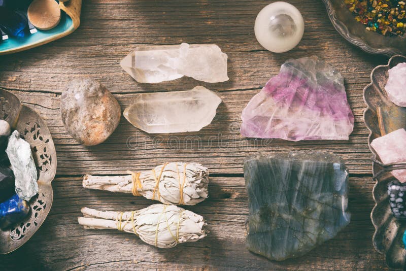Natural rocks and white sage stock photo Natural rocks and white sage stock photo