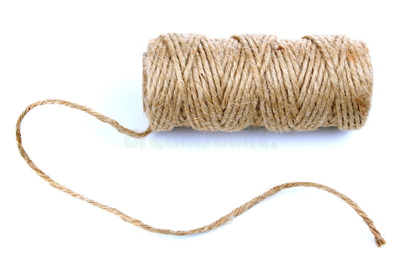 Roll of thick string stock image. Image of rope, thick - 12868777