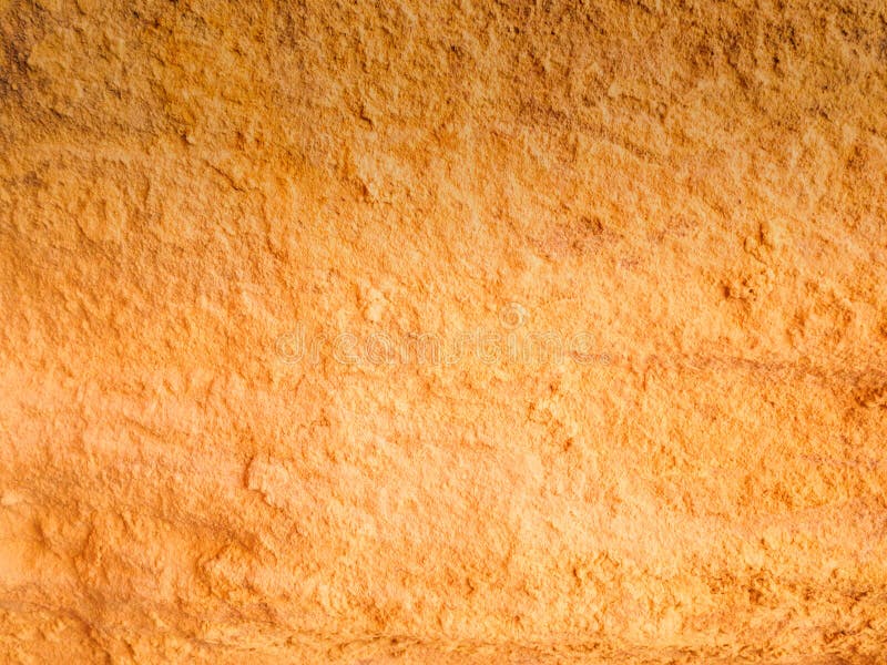 Natural Sandstone Texture, Yellow Warm Color. Stock Image Image of