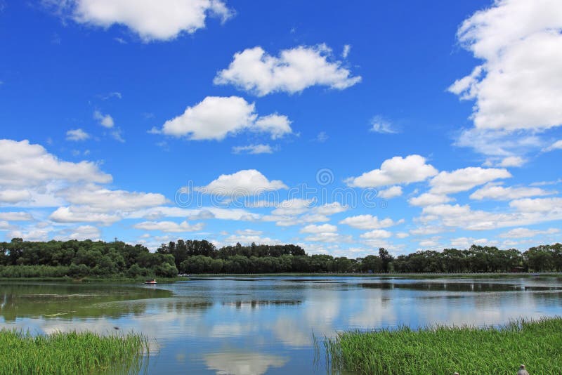 Natural scenery of china stock photography