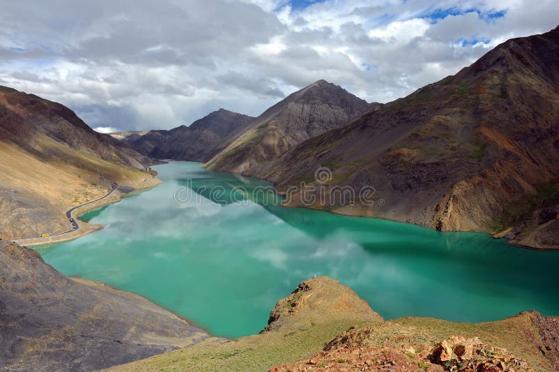 Natural scenery of Tibet stock photos