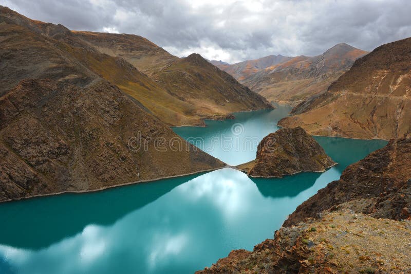 Natural scenery of Tibet stock images