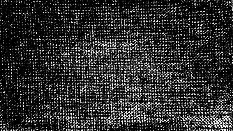 Black Canvas Fabric Texture Background Natural Stock Illustration