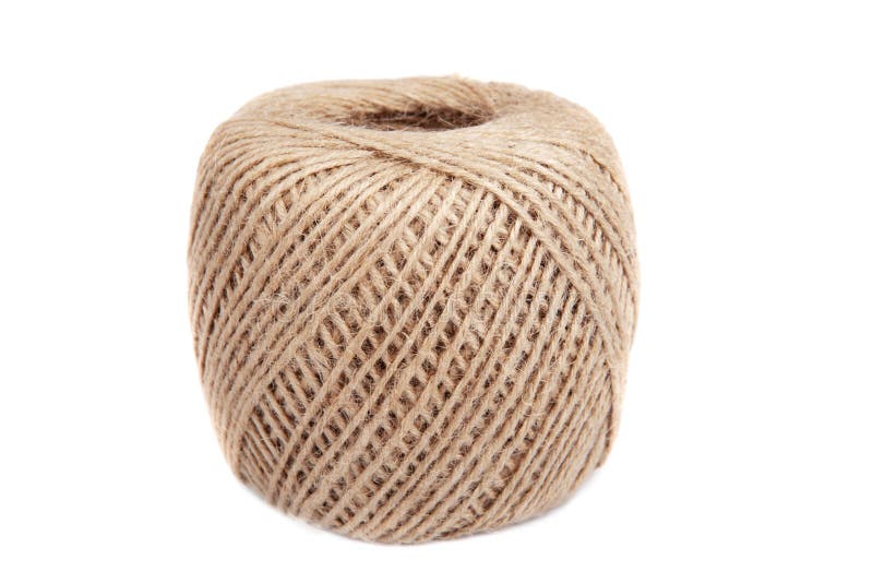 Natural twine ball stock image. Image of rope, brown 28637879