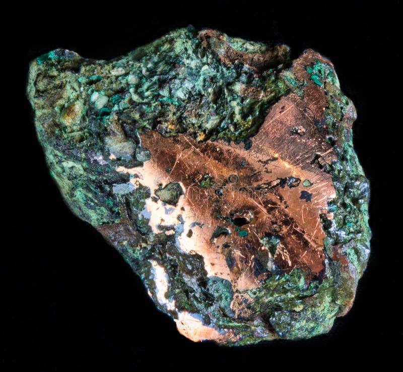 Sportsmand At læse Stjerne Natural, Unearthed Copper Metal Raw Ore Nugget, Polished Stock Photo -  Image of mineral, occurring: 204671800