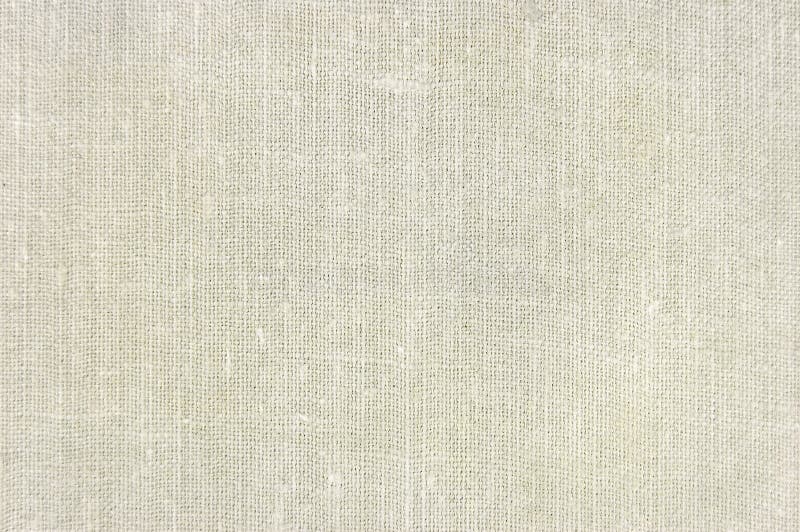 Natural vintage linen burlap fabric texture, horizontal textured background, tan, beige, yellowish, grey pattern, large detailed stock photo