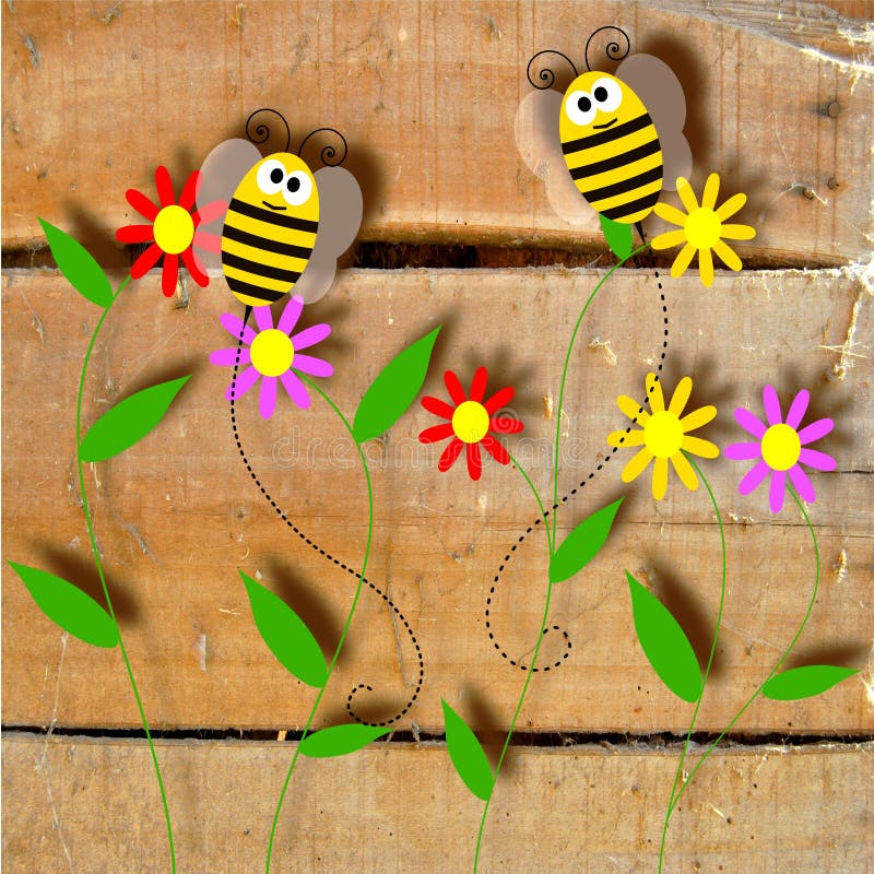 Natural wood and bees stock image. Image of wood, knots 13125389