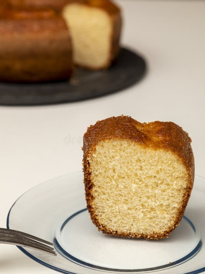 Natural Yogurt Cake with Cinnamon Stock Image Image of food, homemade