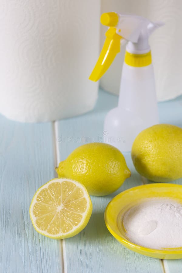 Naturalni produkty dla eco czyścić zdjęcia stock Naturalni produkty dla eco czyścić zdjęcia stock