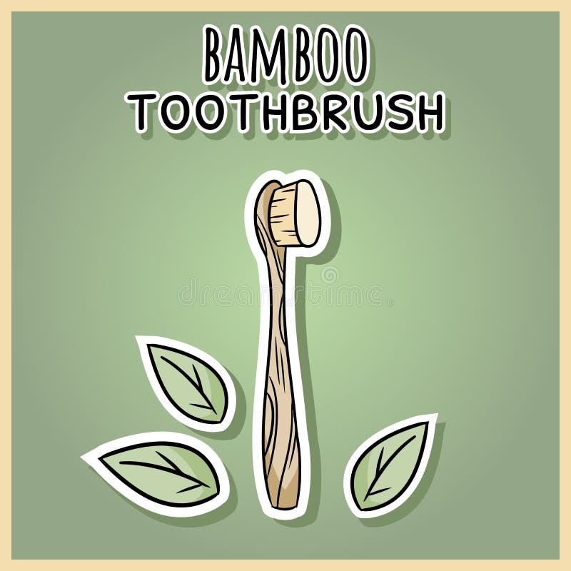 Naturalny materialny bambusowy tothbrush Ekologiczny i odpady produkt Zielony dom i bezp?atny utrzymanie royalty ilustracja Naturalny materialny bambusowy tothbrush Ekologiczny i odpady produkt Zielony dom i bezp?atny utrzymanie royalty ilustracja