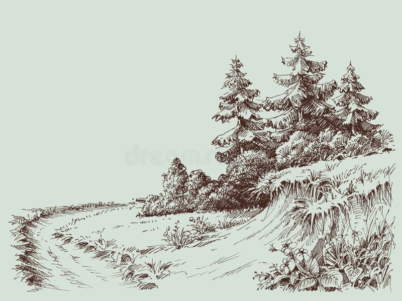 How to draw a Scenery || How to draw a beautiful nature drawing || Scenery  Drawing Easy || Drawing | How to draw a Scenery || How to draw a beautiful  nature