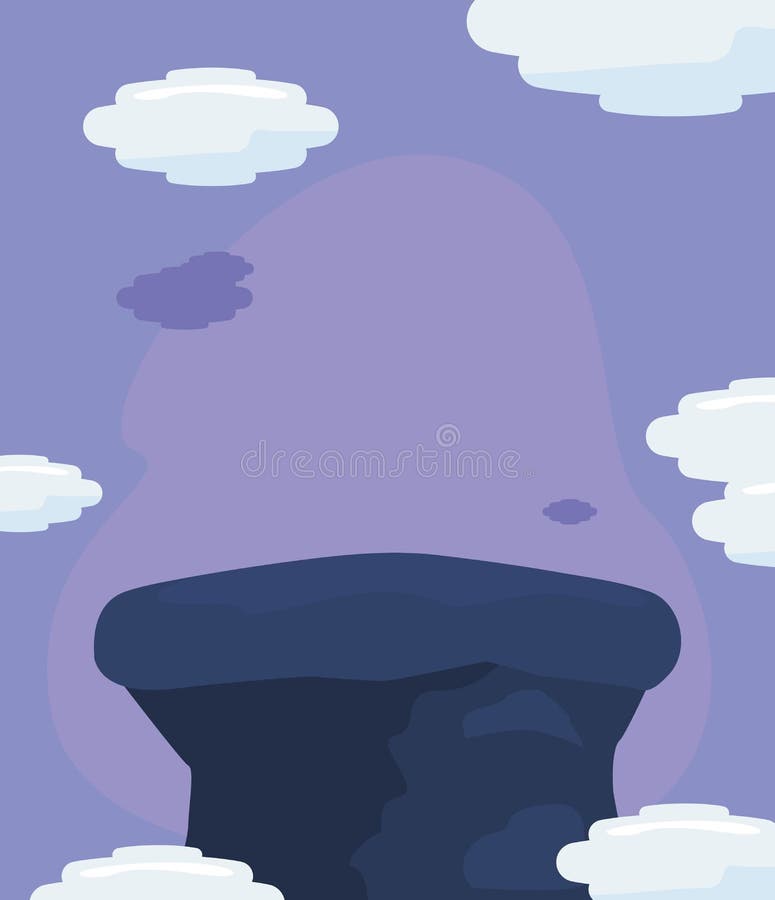 Nature landscape background royalty free illustration
