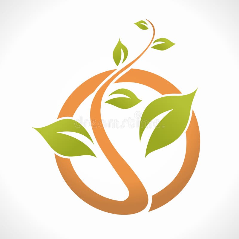 Nature logo vector illustration