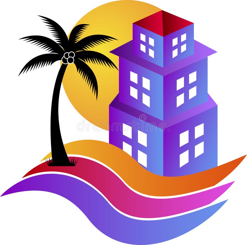 Nature logo stock illustration