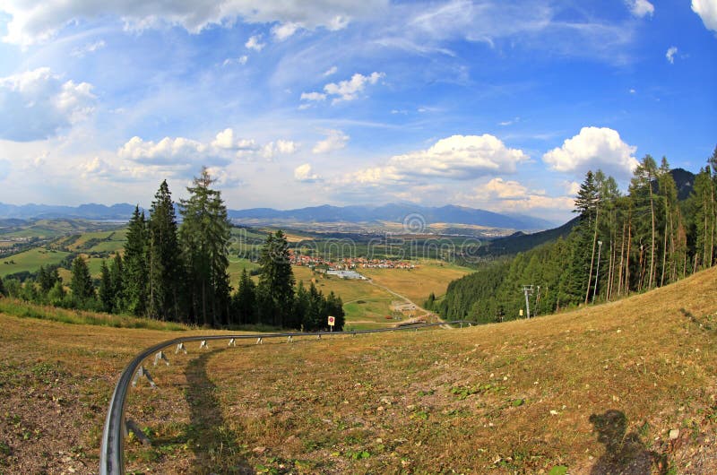 Nature in region Liptov, Slovakia