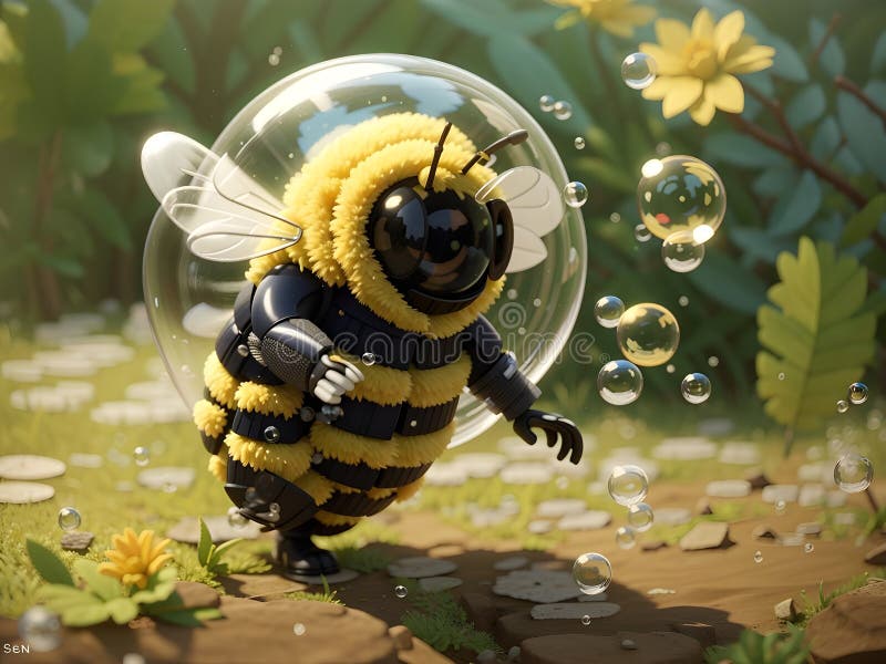 Bubble Bee Stock Illustrations 1 466 Bubble Bee Stock Illustrations Vectors Clipart Dreamstime