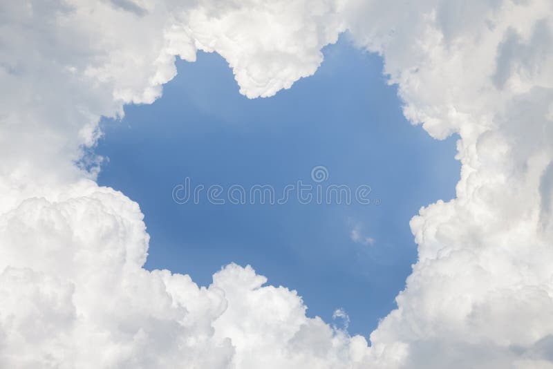 Nature sky stock image