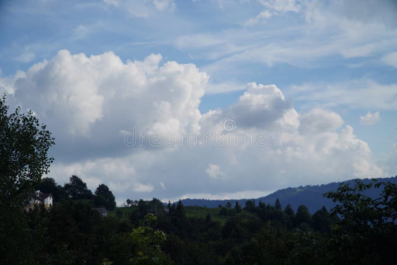 Nature Sky Mountain Mountains Clean Air Clouds Clouds in the Mountains
