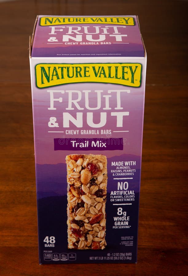 Nature Valley Fruit and Nut Editorial Photography Image of dieting