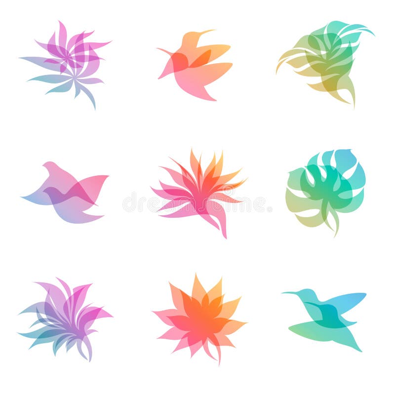 Pastel nature. Elements for design. Vector illustration. Pastel nature. Elements for design. Vector illustration.