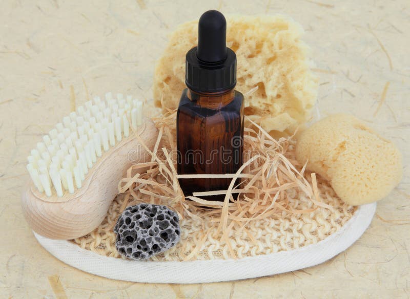 Naturliga Skincare produkter fotografering för bildbyråer Naturliga Skincare produkter fotografering för bildbyråer