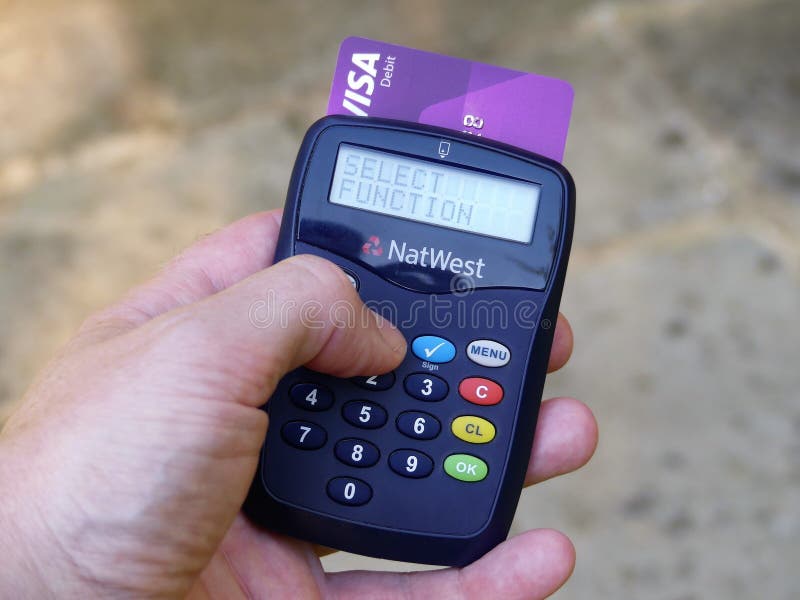 NatWest Card Reader, an Online Banking Security Device Providing Protection  Against Fraud Editorial Photo - Image of bank, online: 188216411