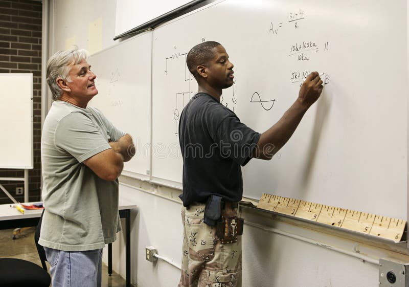 nauczyciel studencki patrzy obrazy stock nauczyciel studencki patrzy obrazy stock