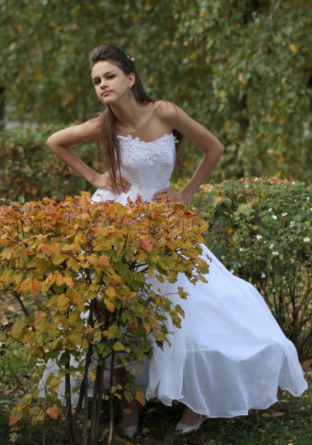 Naughty bride stock photo. Image of ...