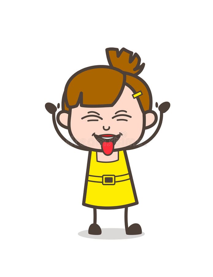 Naughty Kid Stuck Out Tongue Face - Cute Cartoon Girl Vector Stock Illustration - Illustration of adorable, preschooler: 102400124 Naughty Kid Stuck Out Tongue Face - Cute Cartoon Girl Vector Stock Illustration - Illustration of adorable, preschooler: 102400124