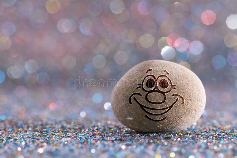 The naughty stone emoji