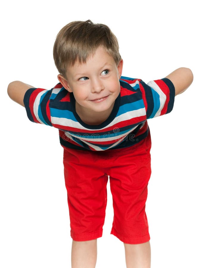 Naughty young boy stock photo. Image of keek, caucasian 36200004