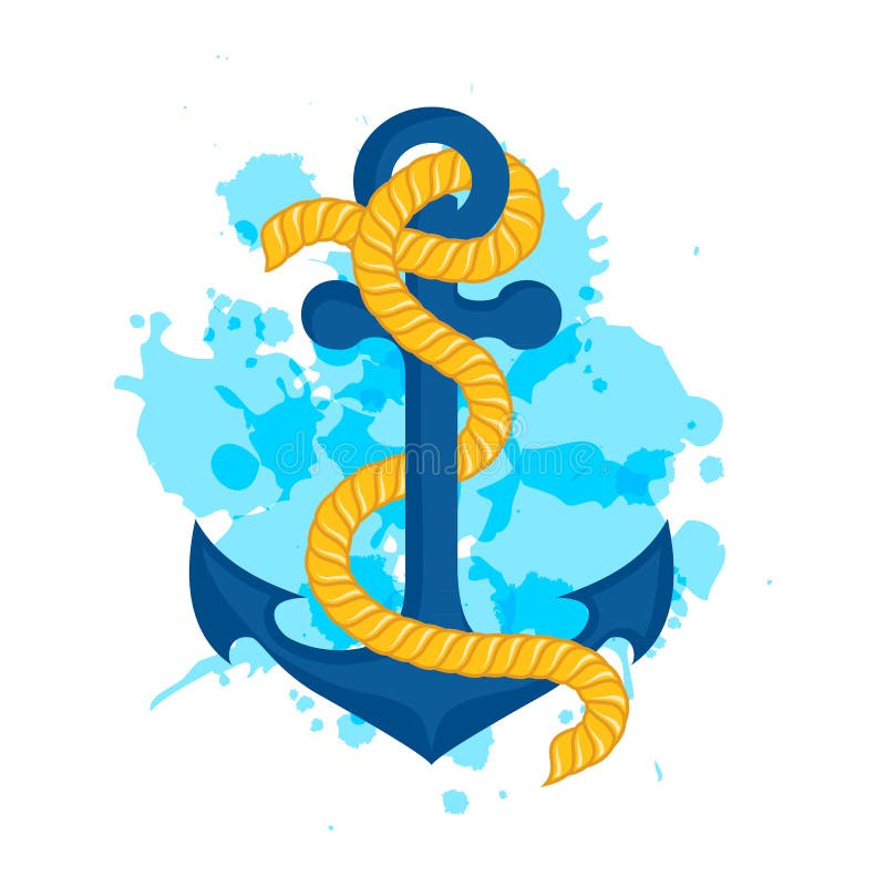 Sea and Nautical Illustration Set. Cute Vector Collection Stock Vector ...