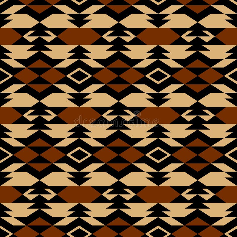 Navajo inspiraci aztec tekstylny wzór amerykański indianin lokalne