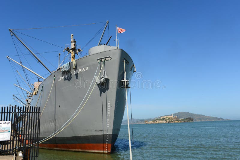 Nave de libertad de los SS Jeremiah OBrien, San Francisco, los E.E.U.U.