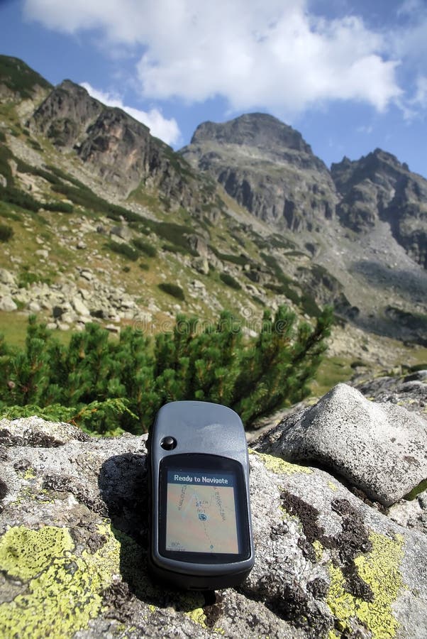 Navegue con GPS fotos de archivo libres de regalías Navegue con GPS fotos de archivo libres de regalías