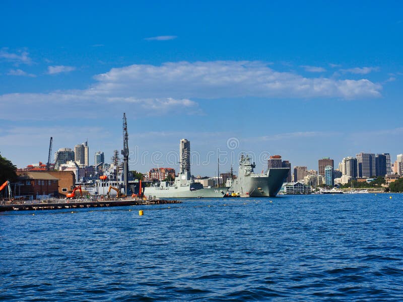 Navi da guerra australiane, Sydney Harbour, Australia