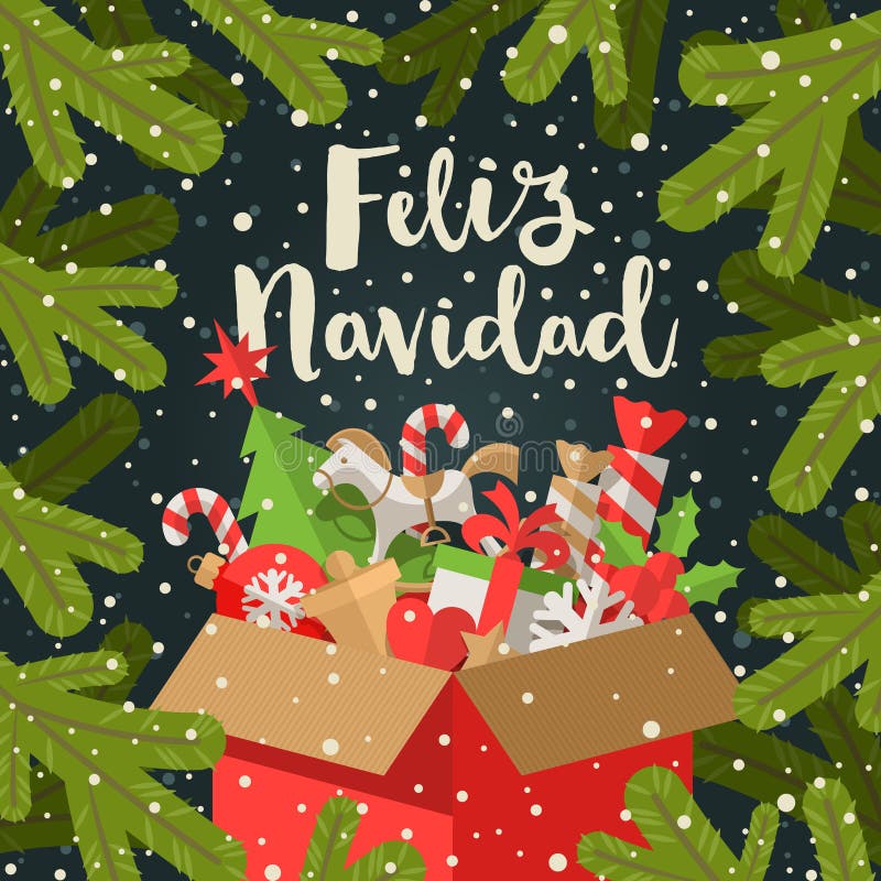 Navidad De Feliz - Cumprimentos Do Natal Em Espanhol Quinquilharias
