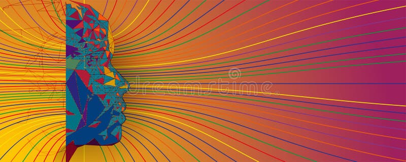 Navigating the Future of Technology with Artificial Intelligence, Cloud Computing, and Machine Learning vector illustration