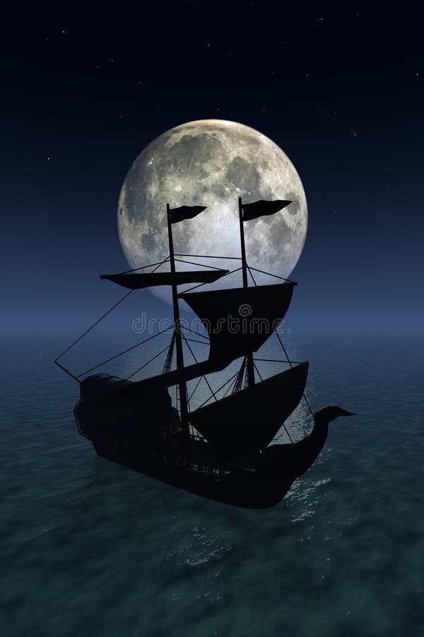 Navigation de nuit images libres de droits