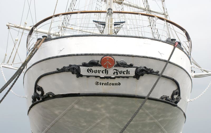 Navio de navigação alemão famoso Gorch Fock