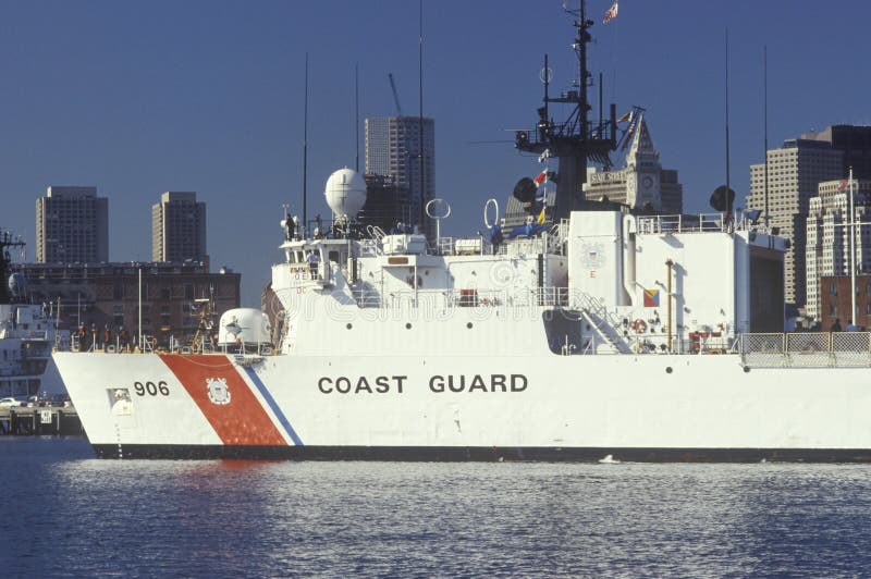 Navio da Guarda Costeira dos Estados Unidos imagens de stock