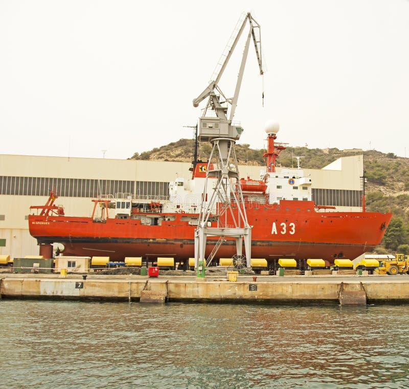 Navio polar espanhol da pesquisa, Cartagena