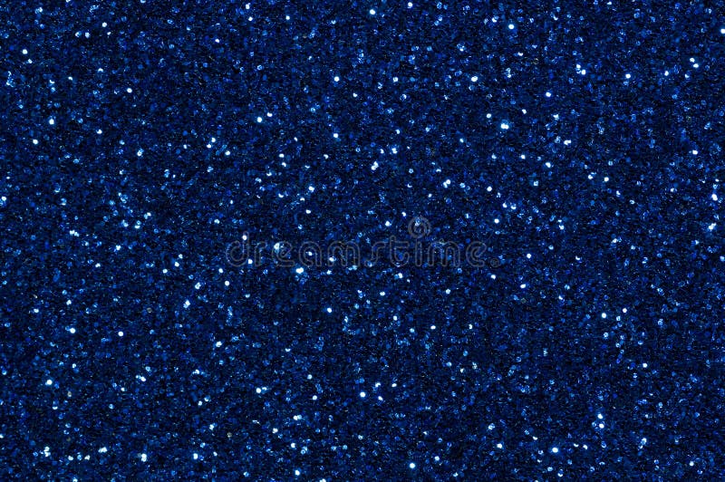 Navy Blue Glitter Texture Abstract Background Stock Image - Image