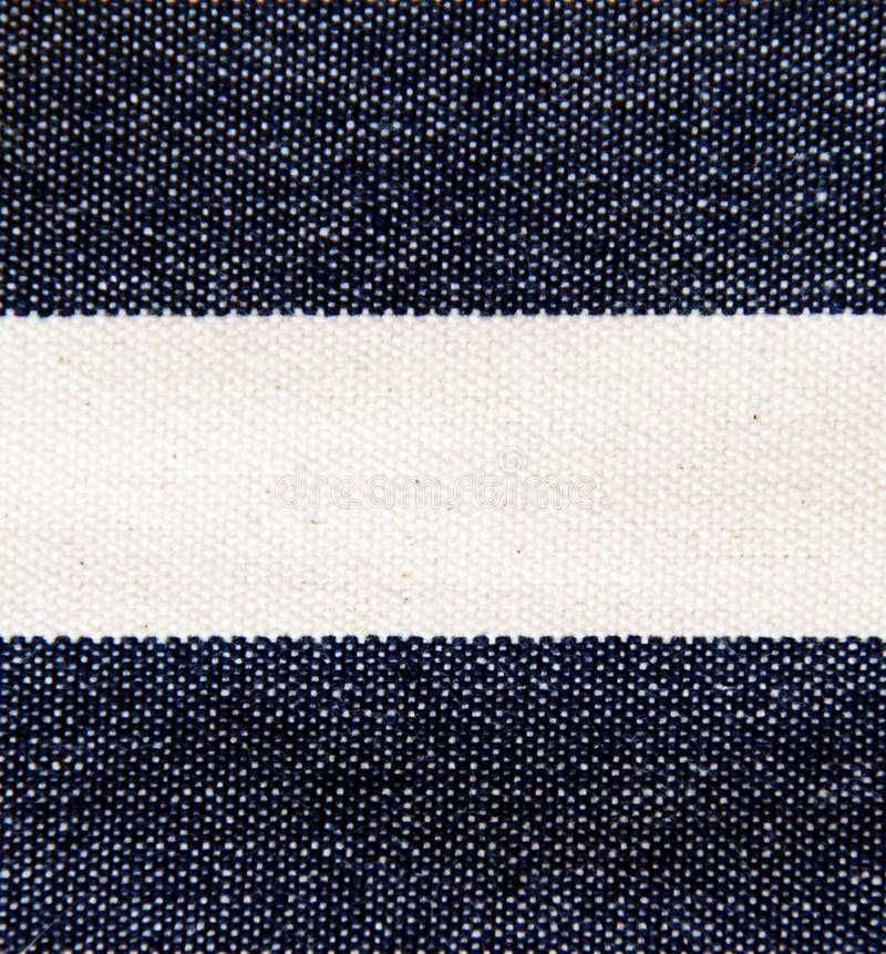 Navy Blue and White Striped Canvas Texture. Stock Image Image of